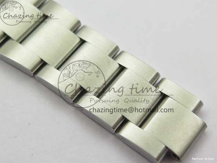 0103 FashionForward Oyster Perpetual 41mm 124300 ROF 1:1 Best Edition 904L Steel Dark Blue Dial on SS Bracelet A 2666